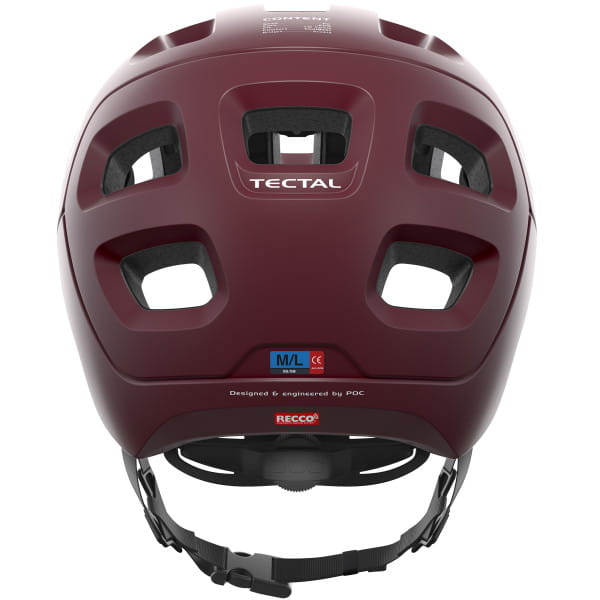 Tectal MTB Helm - Propylene Red Matt