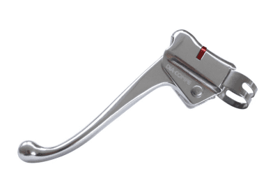 135 Retro brake lever pair - 22.2/23.8mm - silver