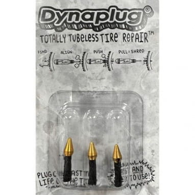 Tubeless Reparaturplugs Soft Nose - 3 Plugs