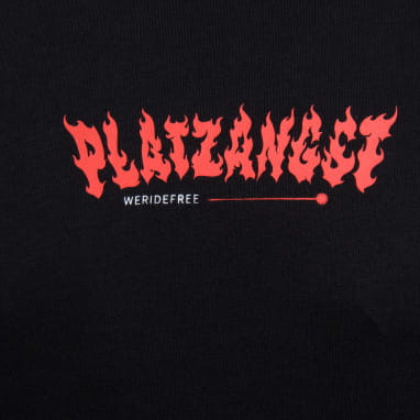 Flame T-Shirt - Schwarz