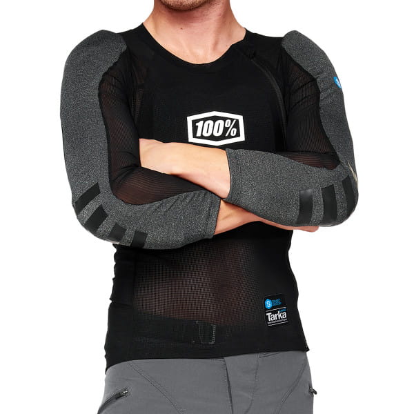 Tarka Long Sleeve - Protektor Shirt - Schwarz