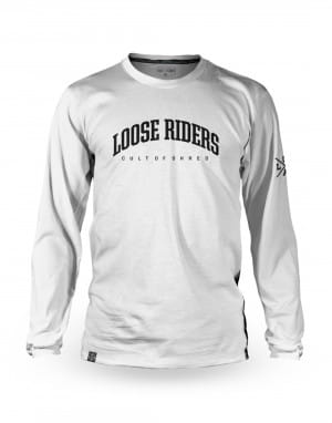 Mens Technical Jersey Long Sleeves - White