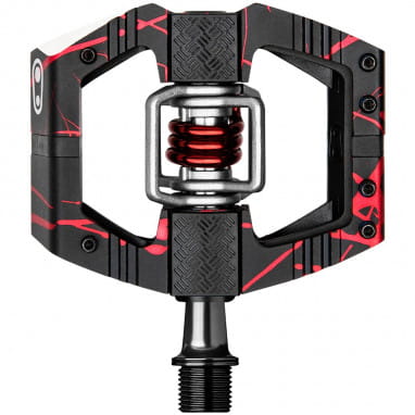 Mallet Enduro LS Klick-Pedal - Splatter Limited Edition Black/Red