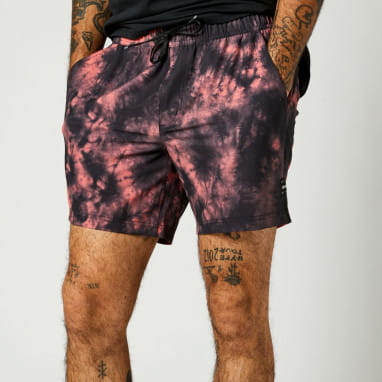 Essex Down N Dirty - Shorts - Atomic Punch - Black/Red