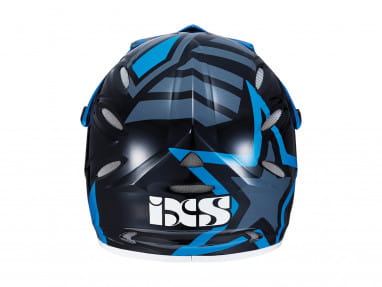 Phobos 5.2 Fullface Helm Black/Blue -SALE-