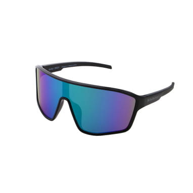 DAFT Sunglasses - Black/Smoke with Purple Revo