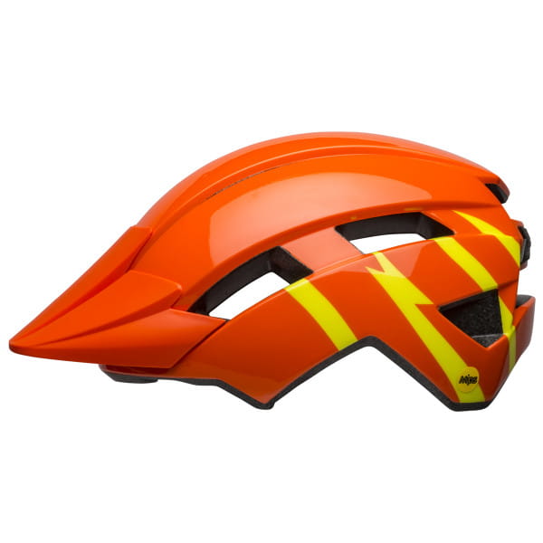 Sidetrack II Mips - Kids Helm - Orange/Gelb