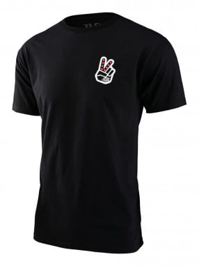 Peace Out T-Shirt - Zwart