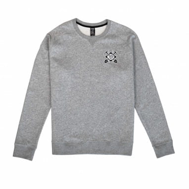 Crest Crew Sweater Grey