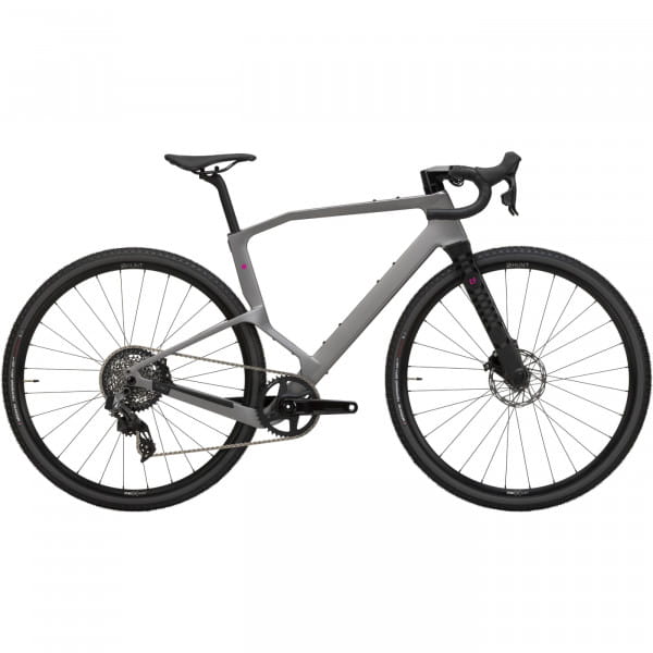 Ruut CF 2 Gravel Plus Bike - Eggplant/Silver