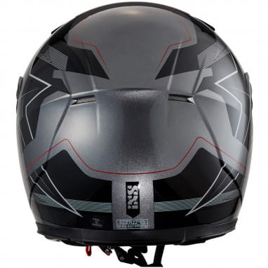 135 KID 2.0 Helmet - gray-black-red