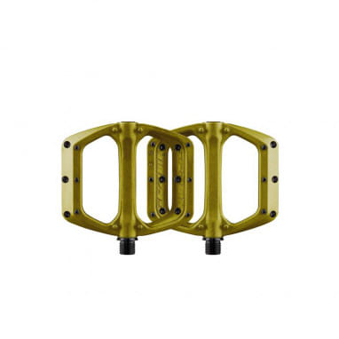 Spoon DC Flat Pedals - Gold