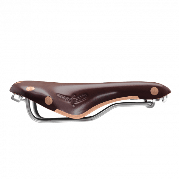 Swift Chrome Saddle - Brown/Antique Brown