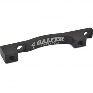 Brake caliper adapter PM/PM 40mm - Black