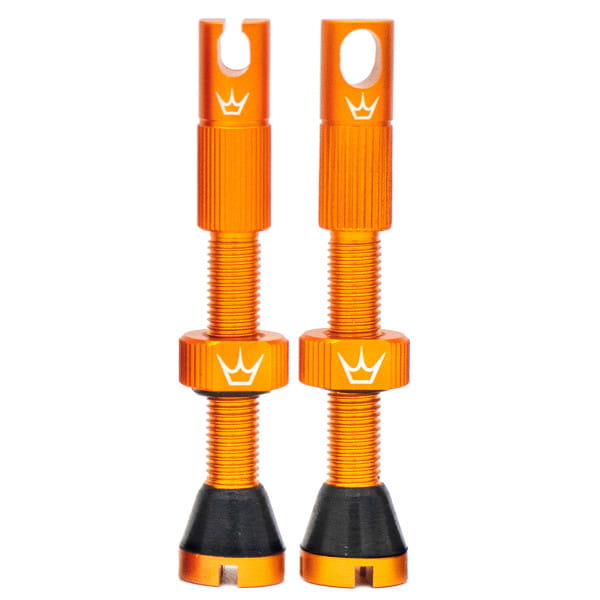 Chris King MK2 Tubeless Ventil - Orange