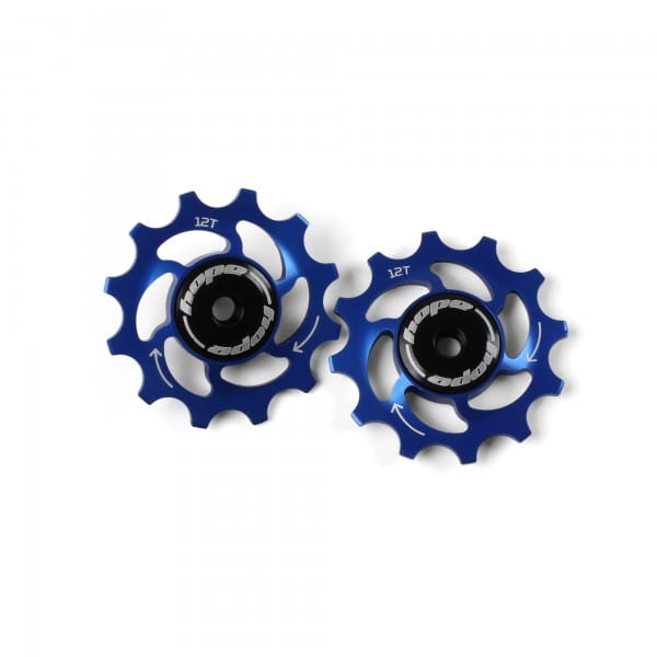 Jockey Wheels Schaltrollen - 12Z - blau