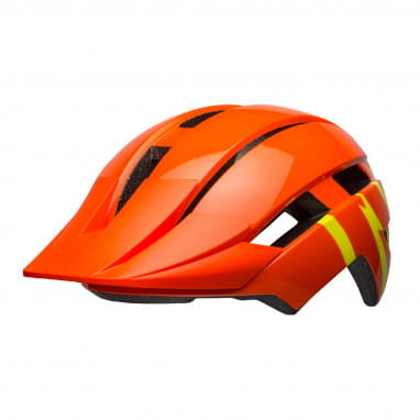 Casco da bici Sidetrack II - strike gloss orange/yellow