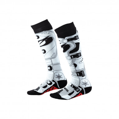 Pro MX RDX - Socken - Schwarz/Weiß