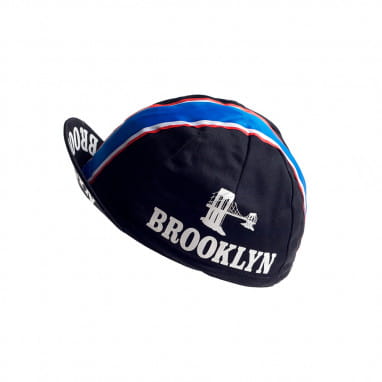 Vintage Cycling Cap - Brooklyn Black