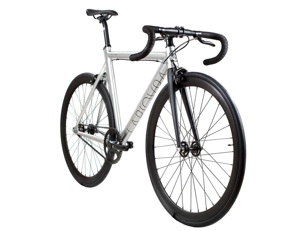 La Piovra ATK Fixie Singlespeed Bike polished silver