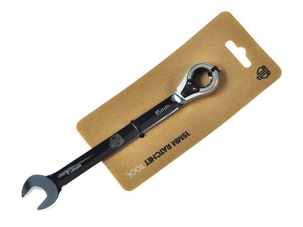 15mm box wrench with ratchet