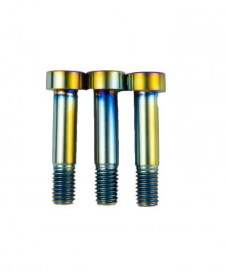 Define/ Define AL TI Shock bolts rainbow - Silver