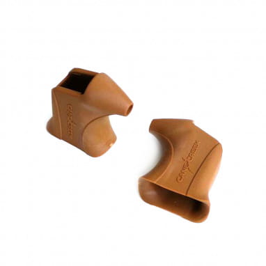 Replacement rubber covers for brake levers - Brown