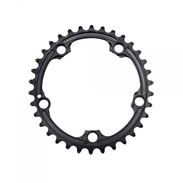 SRAM Road chainring - Oval - 110 BCD 5-hole - black