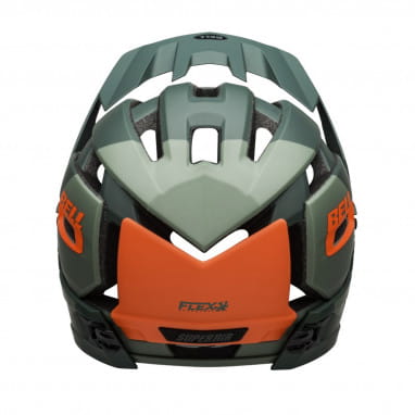 Super Air R Mips Bike Helmet - Green/Orange