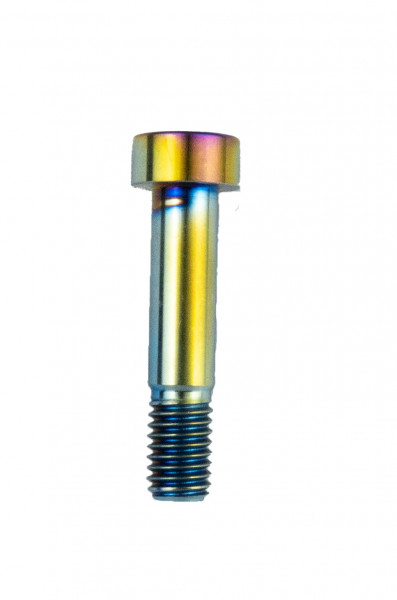 Ti Shock Mount Bolt - Rainbow