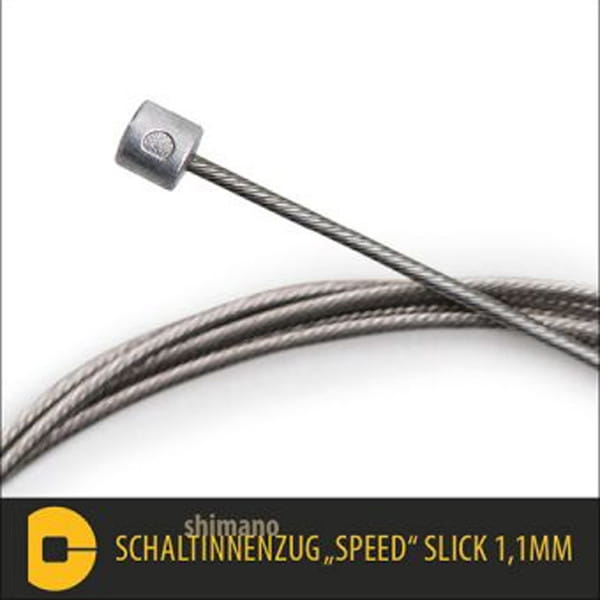 Schaltinnenzug 2.2m Shimano ''Speed'' Slick OL - Silber