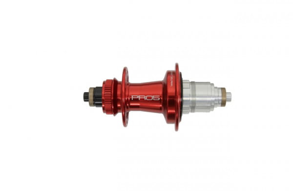 Pro 5 Hinterradnabe 32 Loch - Centerlock - rot - Sram XDR Freilauf