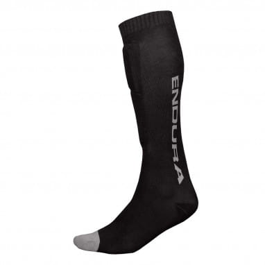 SingleTrack Shin Protector Socks - Black