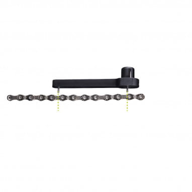 Chain Wear Gauge with Indicator 02 - Black