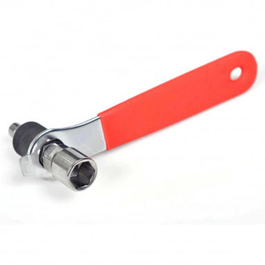 Crank puller with 14mm wrench