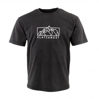 T-Shirt Berg Logo Zwart