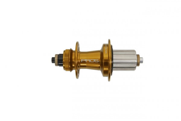 Pro 5 Hinterradnabe 32 Loch - Centerlock - bronze - Shimano Stahl Freilauf