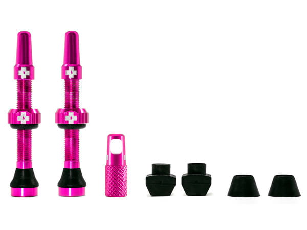 Valves for Tubeless Tires - Pink - Mtb & Road