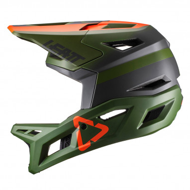 DBX 4.0 Super Ventilated Full Face Helm - Grün