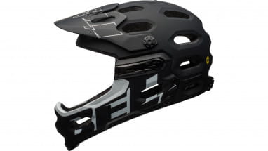 Bell SUPER 3R - MIPS - Fullface Helm - Black/White