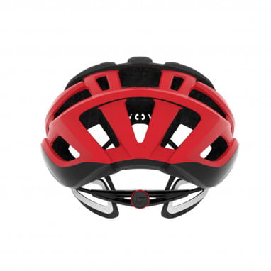 Agilis Helmet - Black Red Matt
