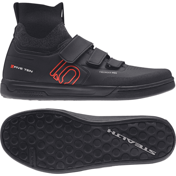 Freerider Pro Mid VCS MTB Shoe - Black/Red/Grey