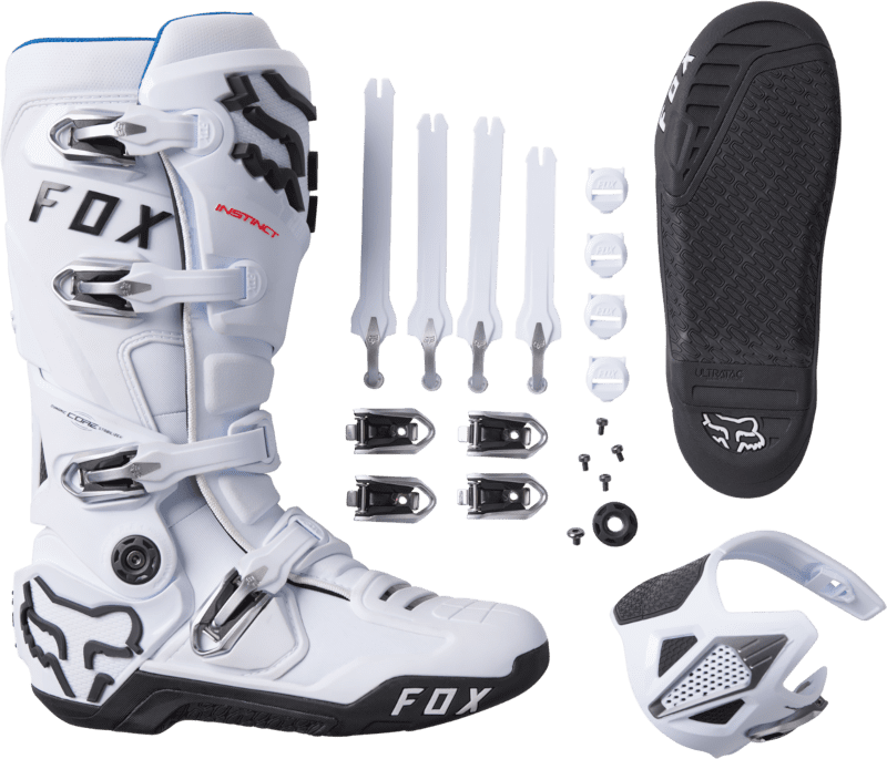 Fox Racing Instinct Boot White Stiefel BMO Bike Mailorder