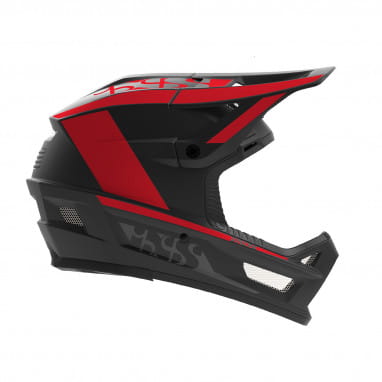 Xult DH Helm - Rood/Zwart