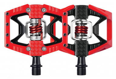 Double Shot 3 clipless pedaal - Rood