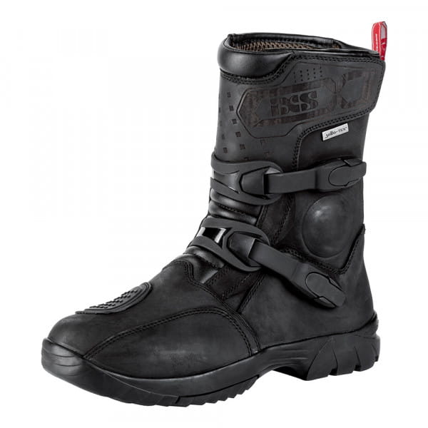 Montevideo-ST motorcycle boots short black
