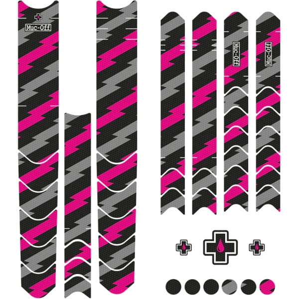 Kit protection cadre DH/ENDURO/TRAIL - Bolt/Pink