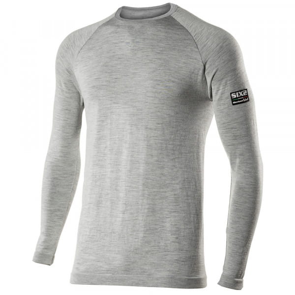 TS2 Merino functioneel T-shirt met lange mouwen - grijs