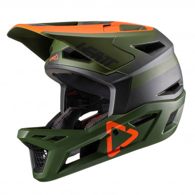 DBX 4.0 Super Ventilated Full Face Helm - Grün