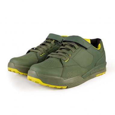 MT500 Burner clipless pedal shoe - olive green